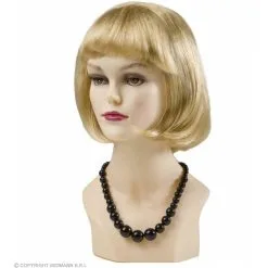 Parelketting 70'S Zwart