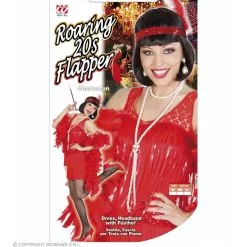 Widmann 20'S Charleston Flapper Rood -Widmann Winkel widmann 20s charleston flapper rood 2
