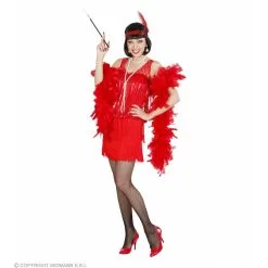 Widmann 20'S Charleston Flapper Rood