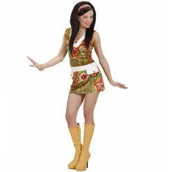 Widmann 60'S Mode Meisje Fluweel Met Hoofdband